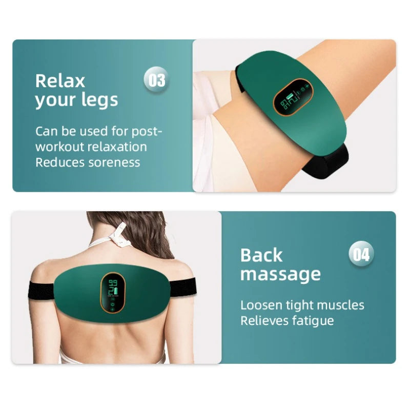Masajeador Abdominal Vibrante – Quema Grasa y Tonifica sin Esfuerzo