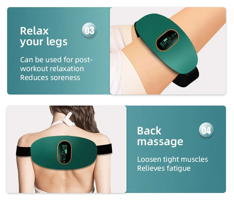 Masajeador Abdominal Vibrante – Quema Grasa y Tonifica sin Esfuerzo