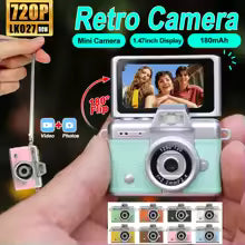 Y3000 Mini Cámara Digital CCD — Estilo Retro, Fotos HD y 8 Filtros